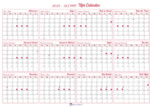 1447 Islamic Calendar